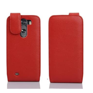 LG G3 Suojakuori Lompakkokotelo (Punainen)