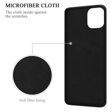 iPhone 14 Suojakuori Case Kotelo (Musta)