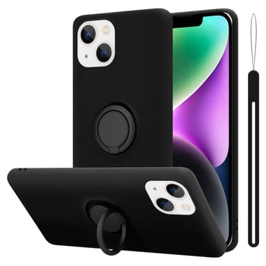 iPhone 14 Suojakuori Case Kotelo (Musta)