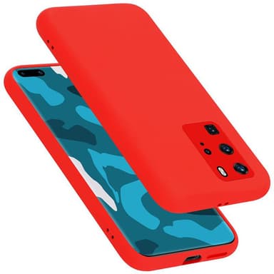 Huawei P40 PRO / P40 PRO+ Suojakuori Kotelo (Punainen)