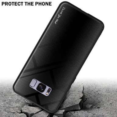 Samsung Galaxy S8 PLUS Suojakuori Kotelo (Musta)