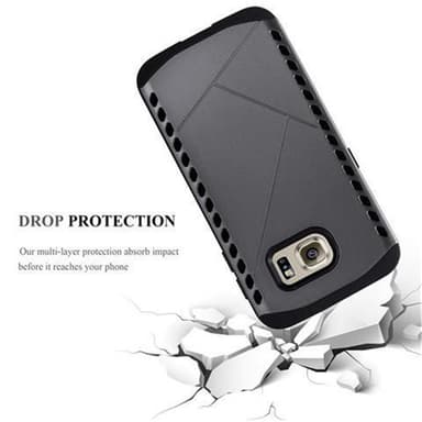 Samsung Galaxy S6 EDGE Suojakuori Kuoret (harmaa)