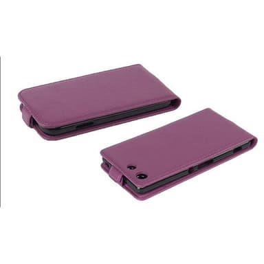 Sony Xperia M5 Suojakuori Lompakkokotelo (Violetti)