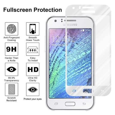 Samsung Galaxy J1 2015 Suojakalvo Karkaistu lasi