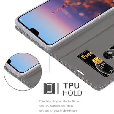 Huawei P20 PRO / P20 PLUS Suojakuori Lompakkokotelo