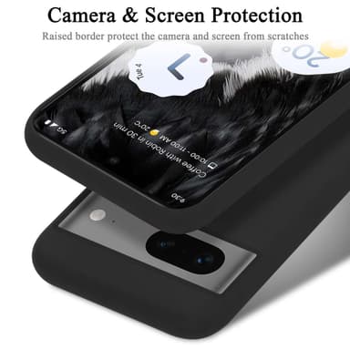 Google PIXEL 7 Suojakuori Kotelo Case (Musta)