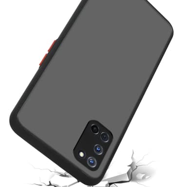 Oppo A92 Suojakuori Kotelo (Musta)