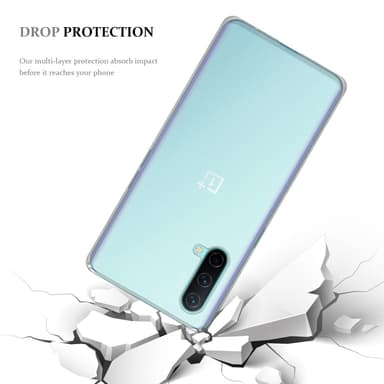 OnePlus Nord CE 5G Suojakuori Kotelo (Läpinäkyvä)