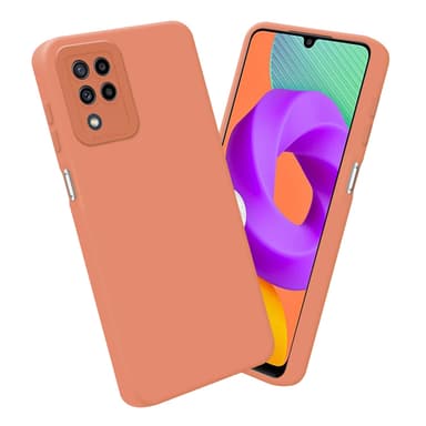 Samsung Galaxy M22 / M32 4G Suojakuori Kotelo (Oranssi)