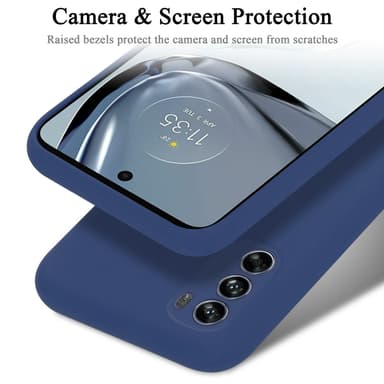 Motorola MOTO G62 5G Suojakuori Kotelo (Sininen)