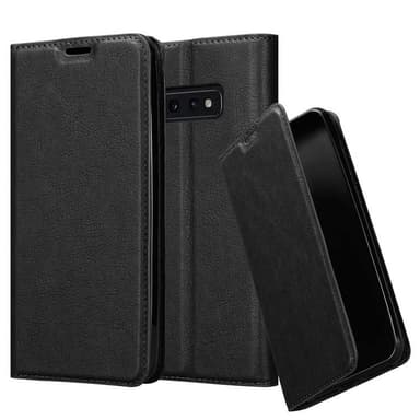 Samsung Galaxy S10e Suojakuori Lompakkokotelo (Musta)