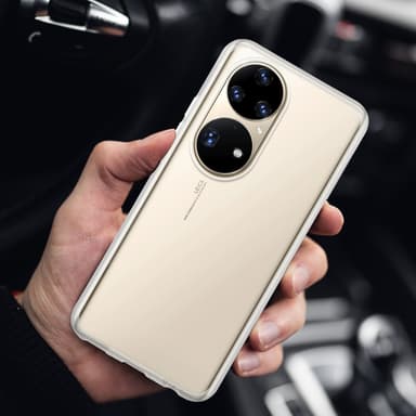 Huawei P50 PRO Suojakuori Kotelo (Läpinäkyvä)