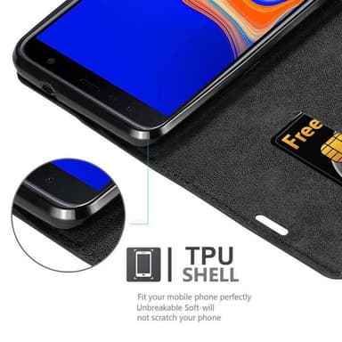 Samsung Galaxy J6 PLUS Suojakuori Lompakkokotelo