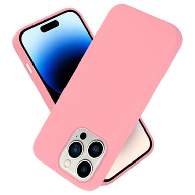 iPhone 14 PRO MAX Suojakuori Kotelo (Vaaleanpunainen)
