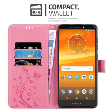 Motorola MOTO E5 PLUS Suojakuori Lompakkokotelo