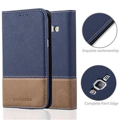 Samsung Galaxy J1 2015 Suojakuori Case (Sininen)