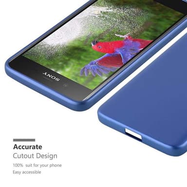 Sony Xperia XZ1 Suojakuori Kotelo (Sininen)