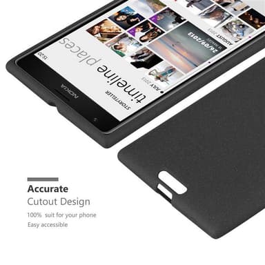 Suojakuori Nokia Lumia 1520 Kotelo (Musta)