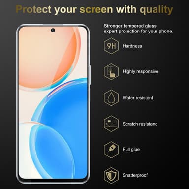 Honor X8 3x Suojakalvo Karkaistu lasi Näytönsuoja