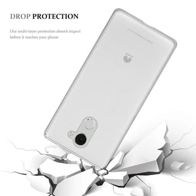 Huawei Enjoy 7 PLUS Suojakuori Kotelo (Läpinäkyvä)