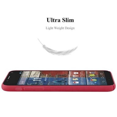 Motorola MOTO G2 Suojakuori Kotelo Case (Punainen)