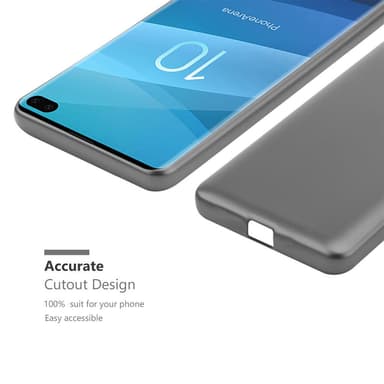 Samsung Galaxy S10 PLUS Suojakuori Kotelo (harmaa)