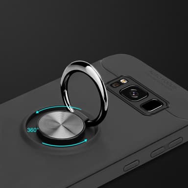 Samsung Galaxy S8 PLUS Suojakuori Kotelo (Musta)
