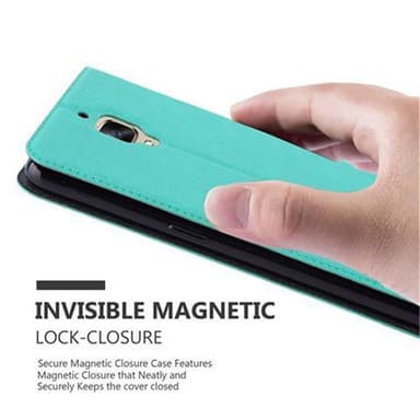 Lompakkokotelo OnePlus 3 / 3T Case (Turkoosi)