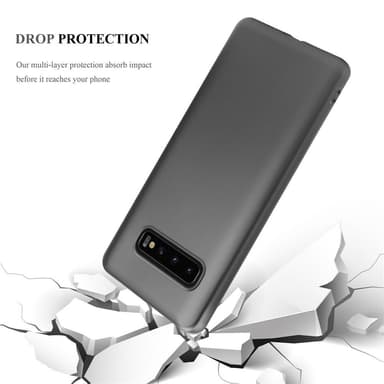 Samsung Galaxy S10 PLUS Suojakuori Kotelo (harmaa)