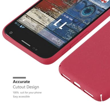 Motorola MOTO G2 Suojakuori Kotelo Case (Punainen)