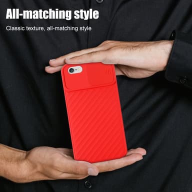 iPhone 6 / 6S Case Suojakuori Cover (Punainen)