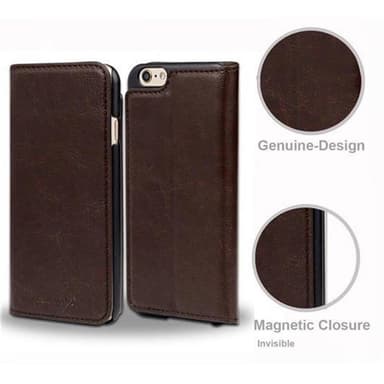 Suojakuori iPhone 6 / 6S Case Cover (Ruskea)