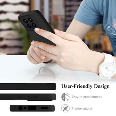 Xiaomi 14 Suojakuori Kotelo Case (Musta)