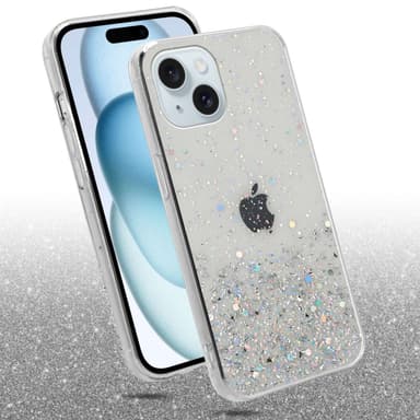 iPhone 15 PLUS Suojakuori Kotelo (Läpinäkyvä)