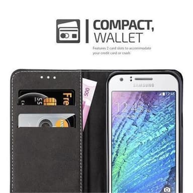 Samsung Galaxy J1 2015 Suojakuori Case (Sininen)