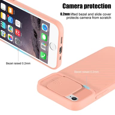 iPhone 6 / 6S Case Suojakuori Cover (Punainen)