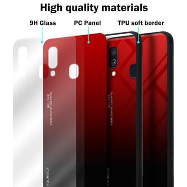 Suojakuori Samsung Galaxy A40 Kotelo (Musta)