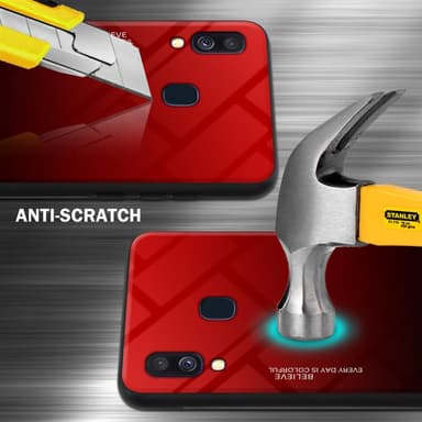 Suojakuori Samsung Galaxy A40 Kotelo (Musta)