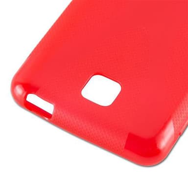 LG OPTIMUS F5 / LUCID 2 Suojakuori Cover (Punainen)