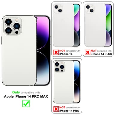 iPhone 14 PRO MAX Suojakuori Kotelo (Punainen)