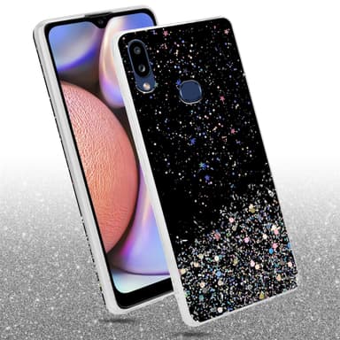Samsung Galaxy A10s / M01s Suojakuori Kotelo (Musta)
