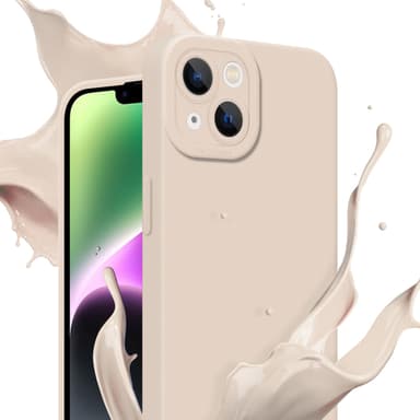 iPhone 14 Suojakuori Kotelo (Vaaleanpunainen)