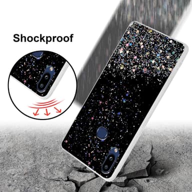 Samsung Galaxy A10s / M01s Suojakuori Kotelo (Musta)