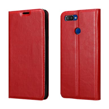 Realme 7 PRO Suojakuori Lompakkokotelo (Punainen)