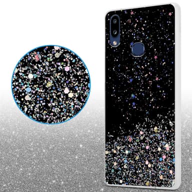 Samsung Galaxy A10s / M01s Suojakuori Kotelo (Musta)