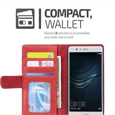 Huawei P9 Suojakuori Kotelo (Punainen)
