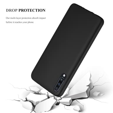 Samsung Galaxy A70 / A70s Suojakuori Kotelo (Musta)