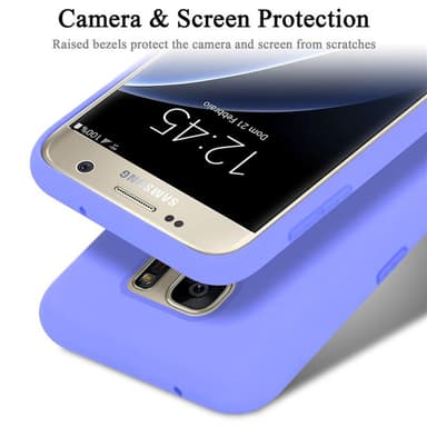 Samsung Galaxy S7 Suojakuori Kotelo (Violetti)