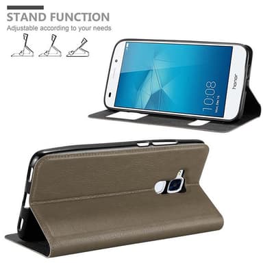 Lompakkokotelo Honor 5C Case (Ruskea)