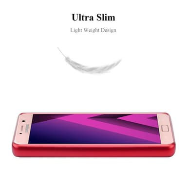 Samsung Galaxy A7 2017 Suojakuori Kotelo (Punainen)